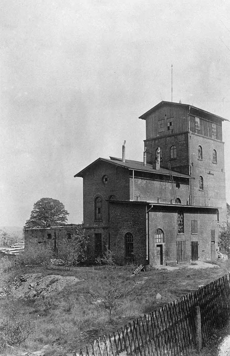 Zeche Güte Gottes in Scharfenberg, Klipphausen, Aufnahme um 1912